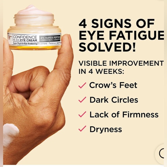 IT Cosmetics CONFIDENCE IN AN EYE CREAM ANTI-AGING PEPTIDE EYE CREAM - Picture 2 of 12